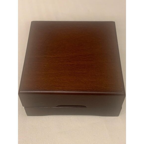 John Poole - England - Desk Clock  Wooden Box Tested - Picture 5 of 6